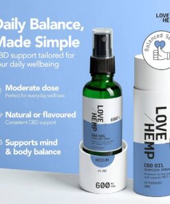 Buy LOVE HEMP CBD Oil Peppermint