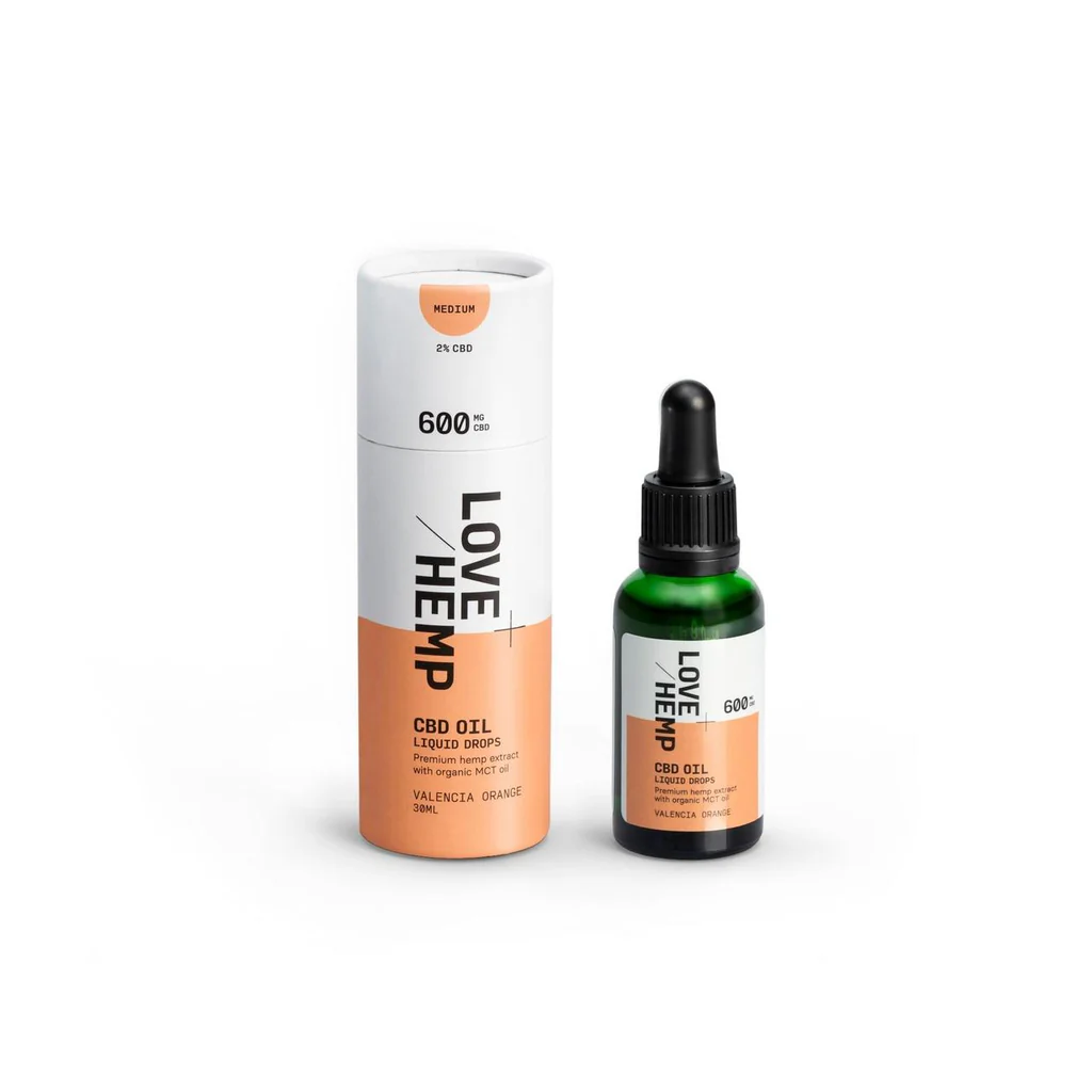 Love Hemp CBD Oil Valencia Orange Drops - Image 2
